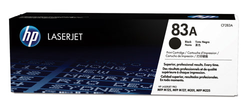 HP 83A Black Original LaserJet Toner Cartridge HP 83A Black Original LaserJet Toner Cartridge